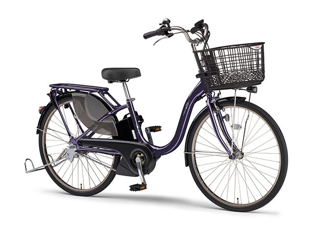 直接引き取りのみ 大阪 電動アシスト自転車 シルバー 前カゴ付き YAMAHA 直接引き取りのみ 大阪 電動アシスト自転車 シルバー 前カゴ付き