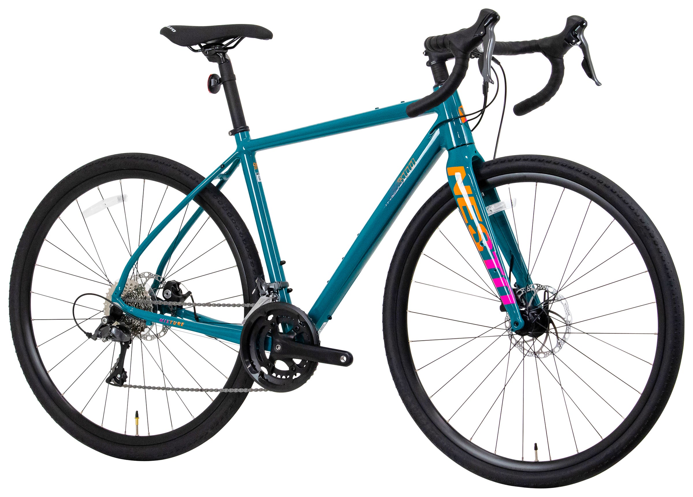 グラベルロードバイク］ミクスチャー［NE-24-001｜外装16段(2×8)ギヤ