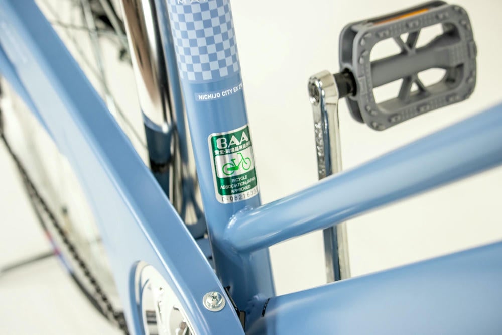 ＜ステンレス使用＞シティサイクル　Blue 楽天市場】【100%組立済】 全国配送（沖縄・離島除く）【錆に