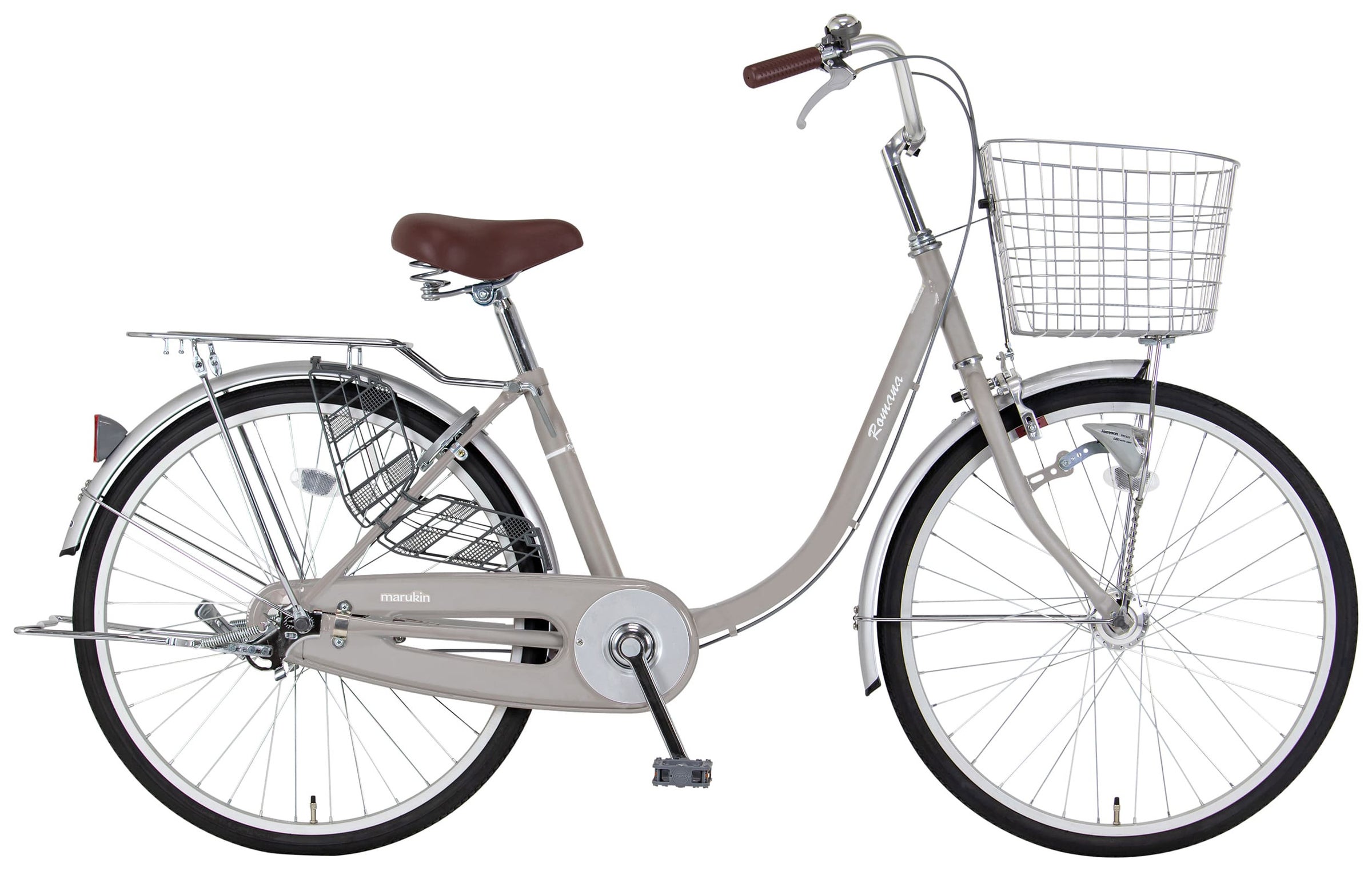 シティサイクル シルバー 24インチ アウトレットセール】［シティサイクル］ ロマーナ ［24インチ｜26