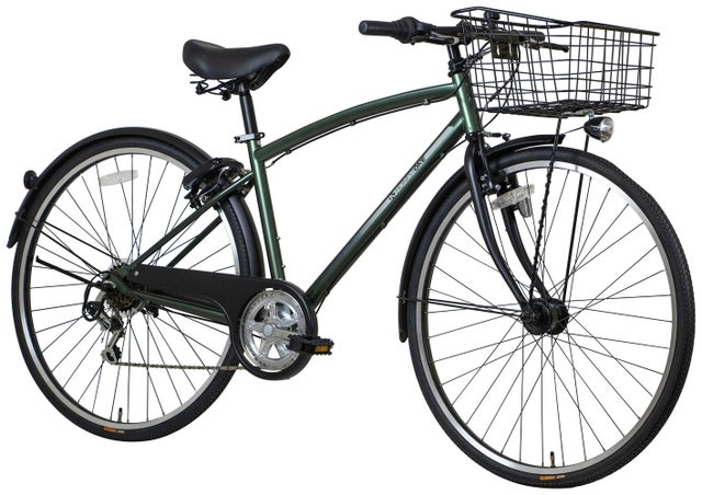 アルベルト風自転車 27インチ カゴ/変速機/オートライト付 定価9.6万円 楽天市場】お買い物マラソン クロスバイク 自転車 おしゃれ