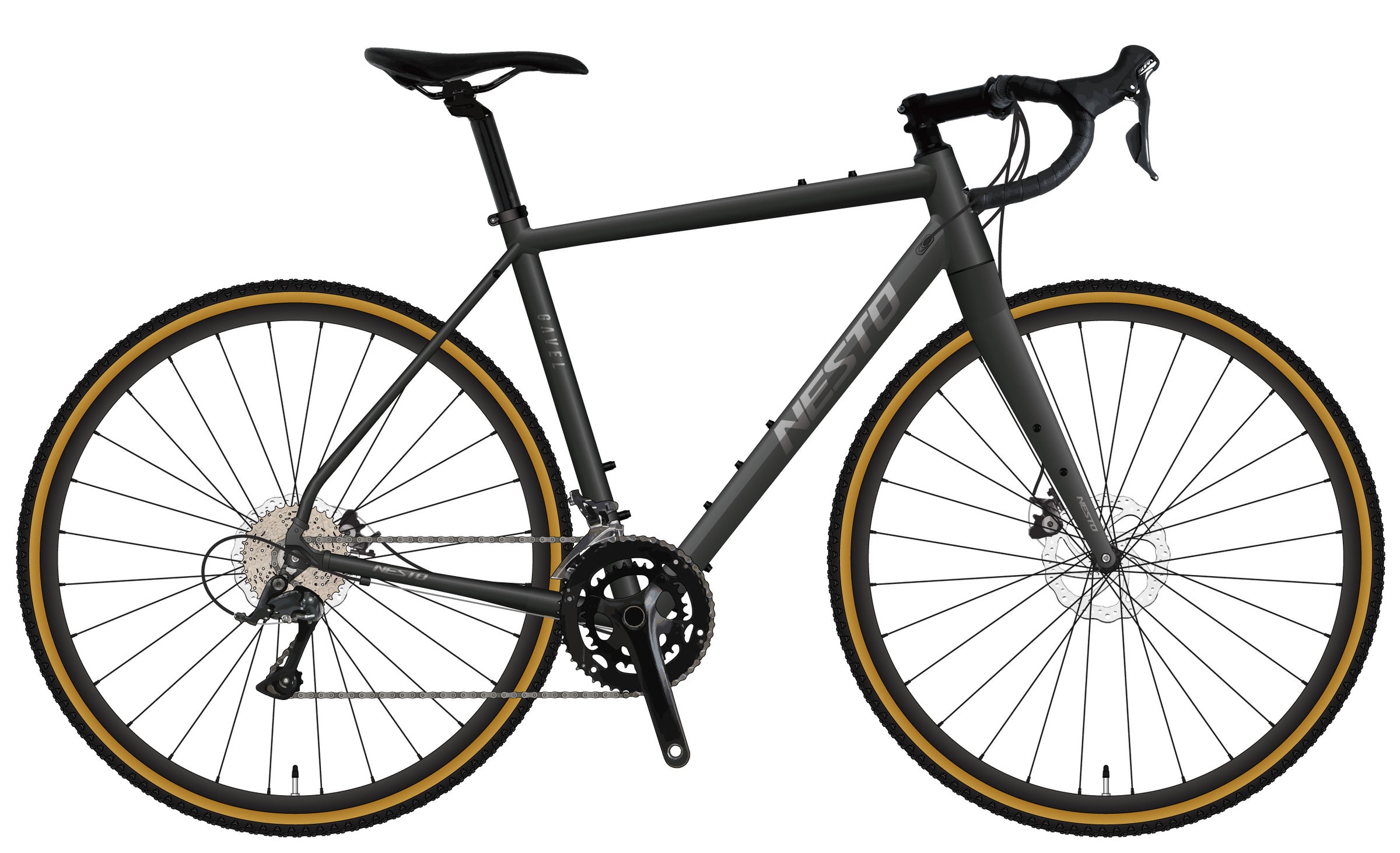 新生活応援セール】［グラベルロードバイク］ガベル［NE-22-001｜外装