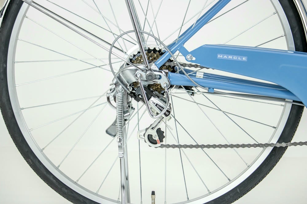 ＜ステンレス使用＞シティサイクル　Blue 楽天市場】【100%組立済】 全国配送（沖縄・離島除く）【錆に